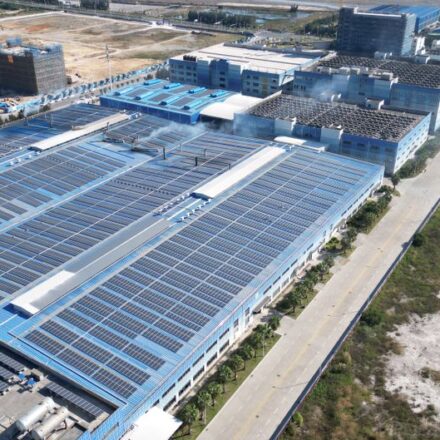 paneles solares industriales